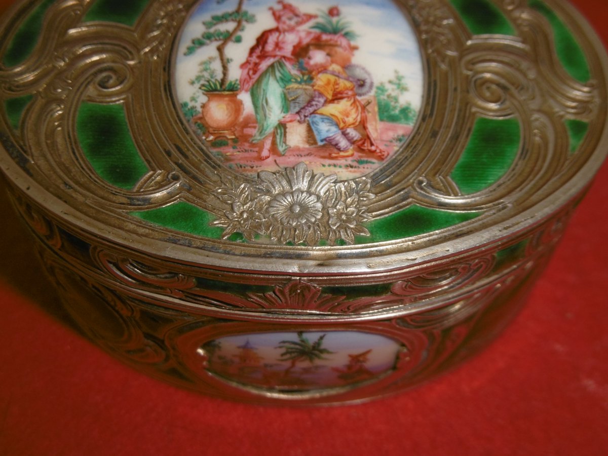 Silver Oval Box-photo-4