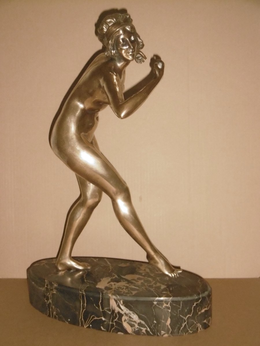 Art Deco Silver Bronze