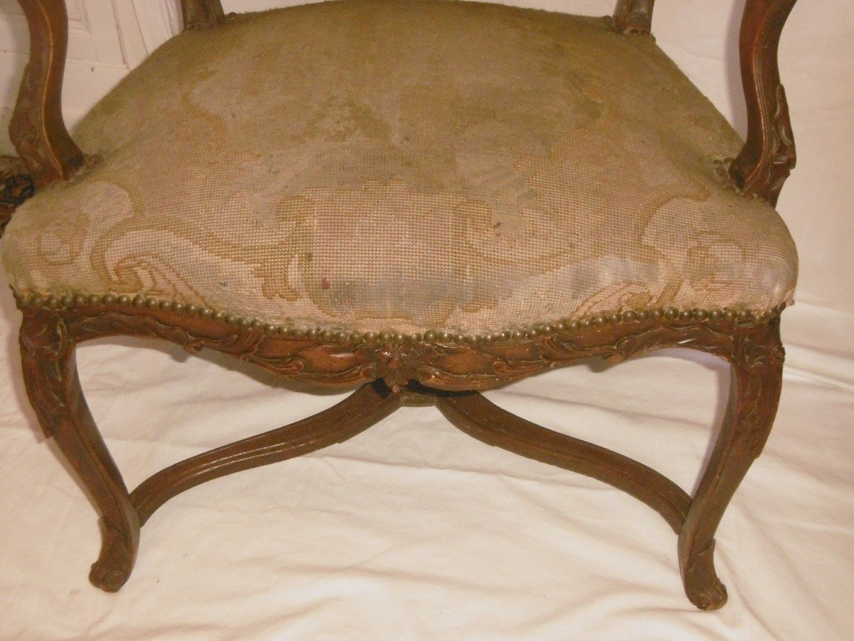 Pair Of Regency Period Armchairs-photo-3