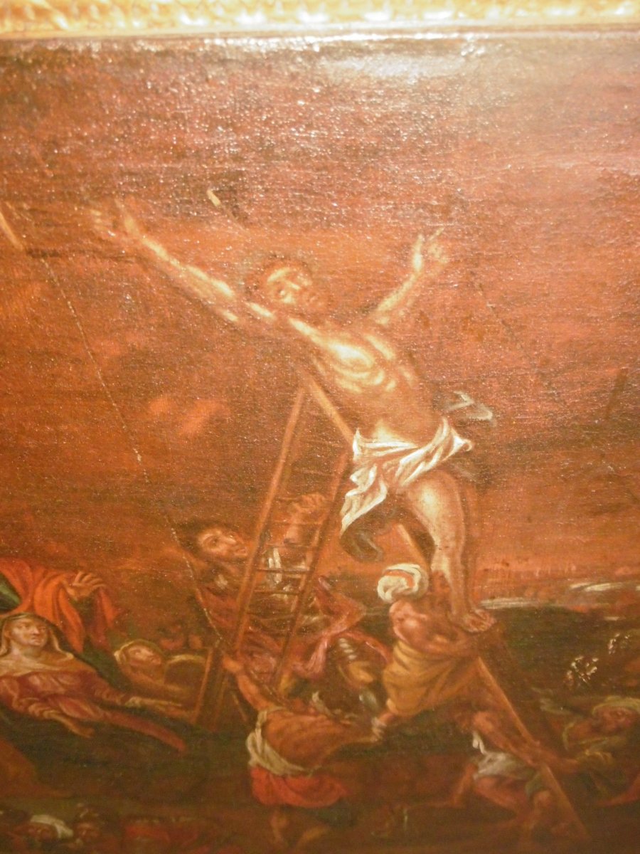 Peinture Flamande 17ème-photo-4