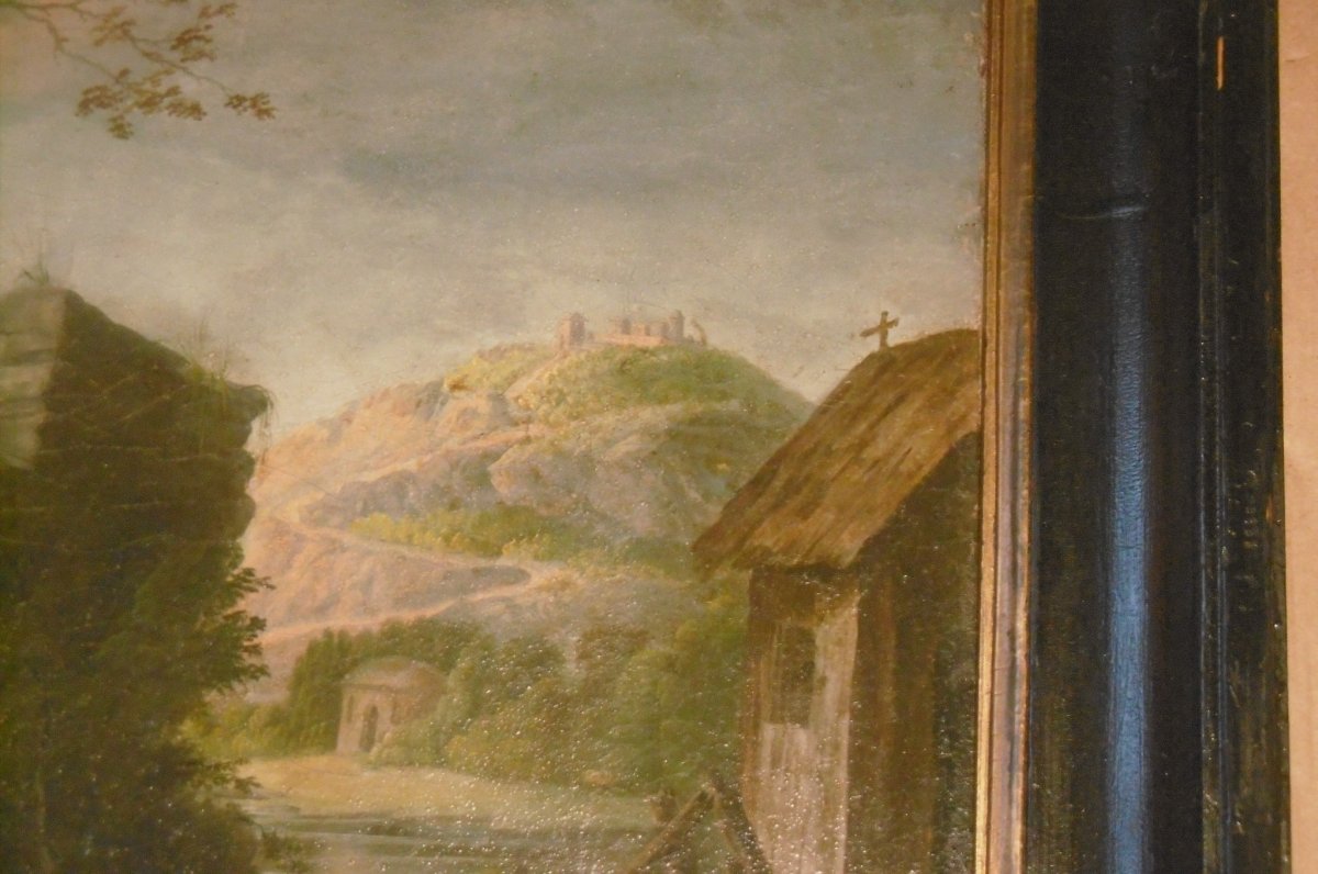 Pair Of Paintings From The Early 18th Century-photo-3