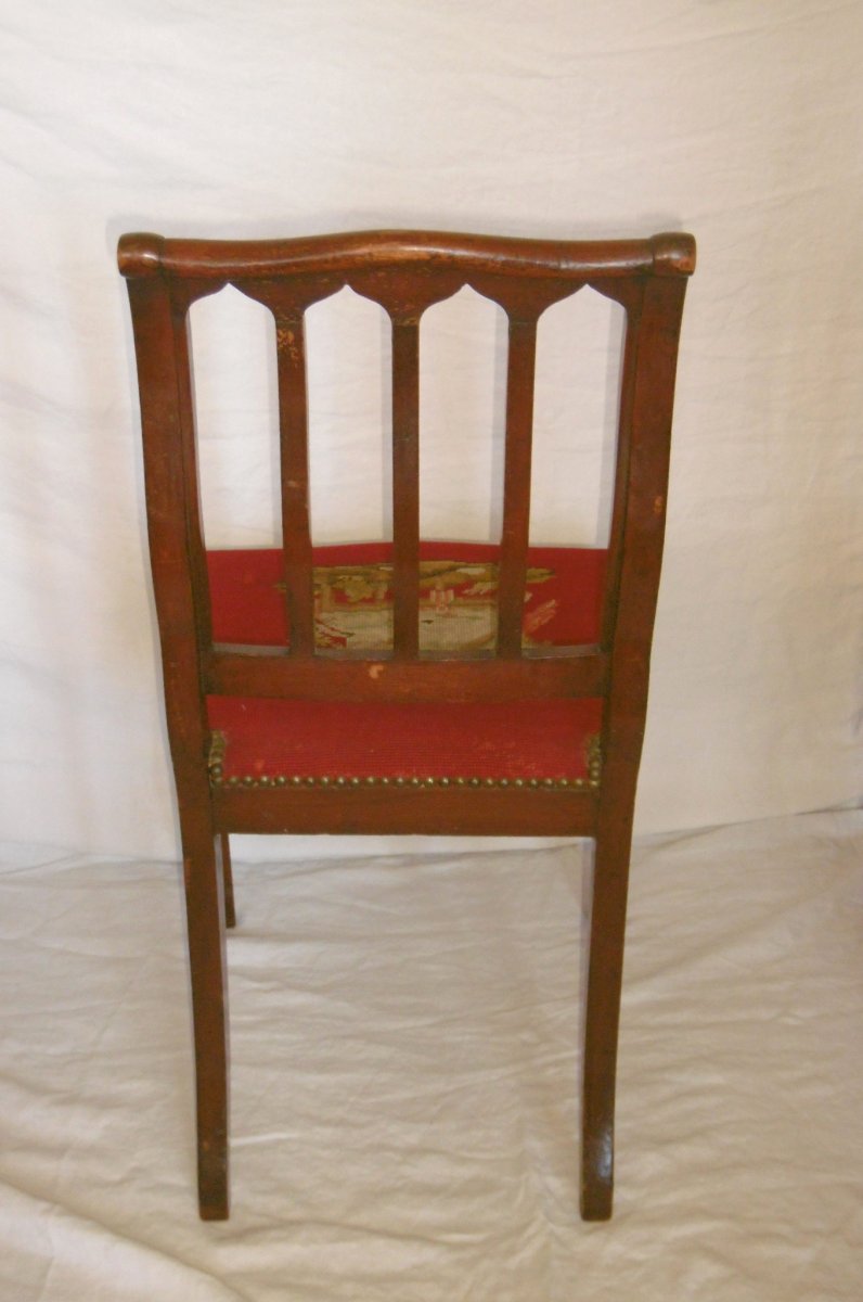 Set Of Six Restoration Chairs-photo-7