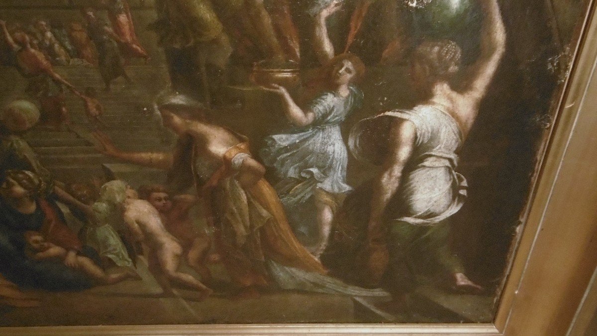 Importante peinture 17ème-photo-4