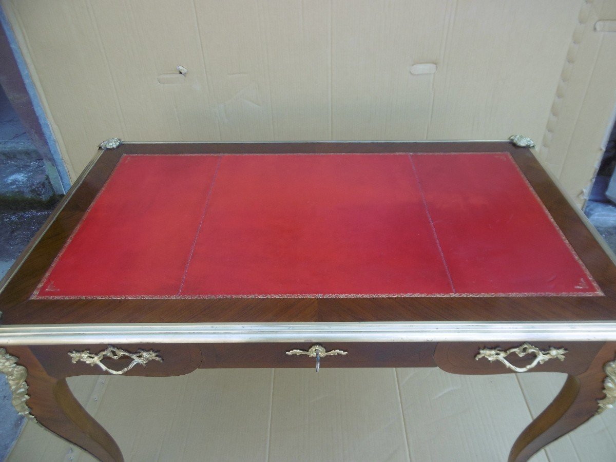 Bureau plat Louis XV-photo-3