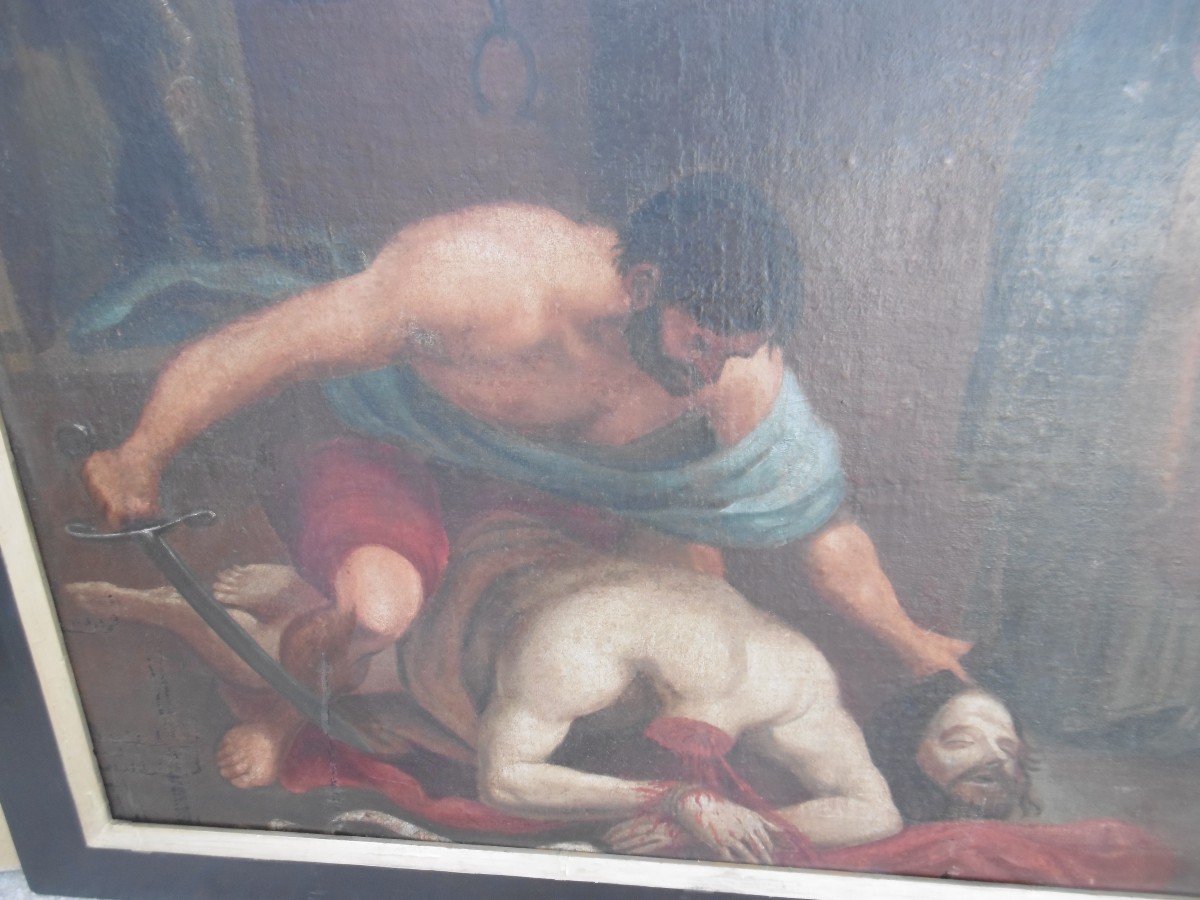 Important 18th Century Painting-photo-4