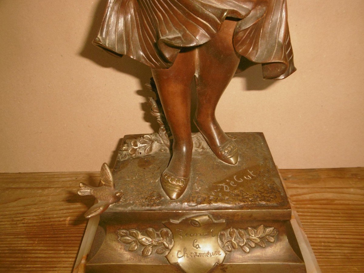 Orientalist Bronze Signed-photo-3