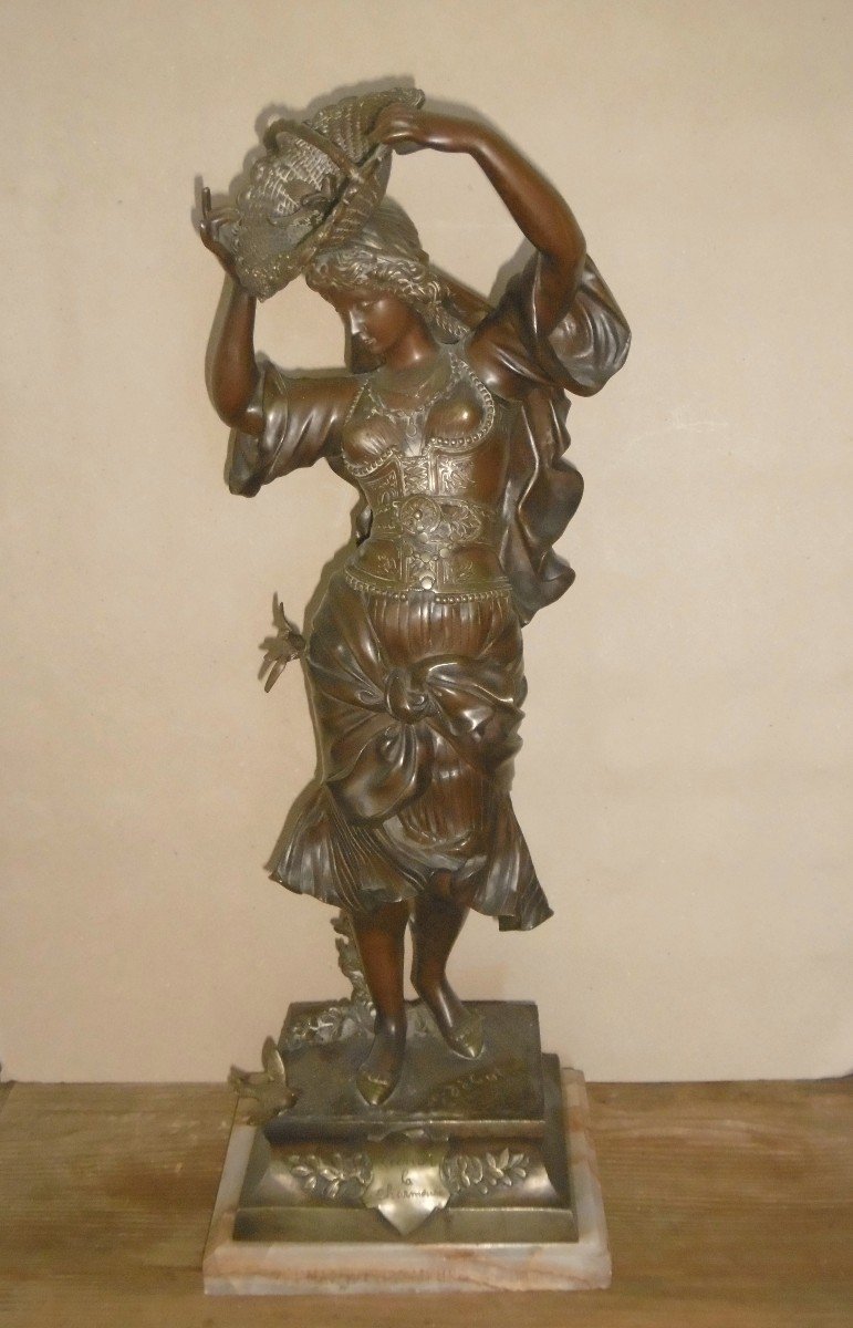 Orientalist Bronze Signed