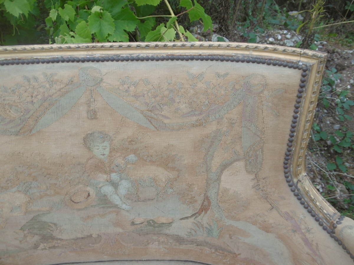 Banquette Louis XVI-photo-3