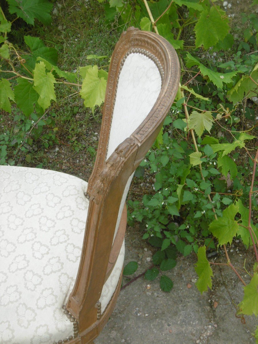 Suite Of 4 Louis XVI Chairs-photo-5