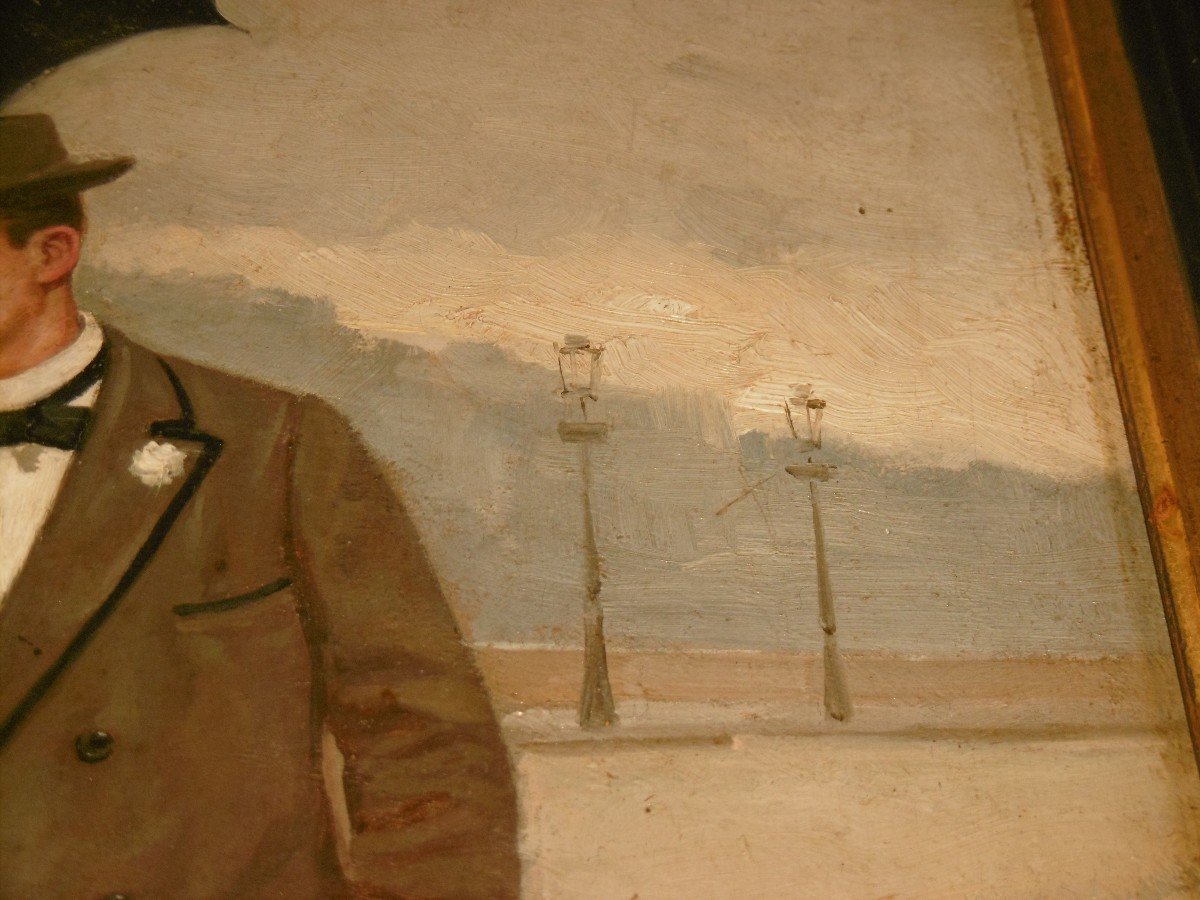 Henri Raignau Painting On Panel-photo-6