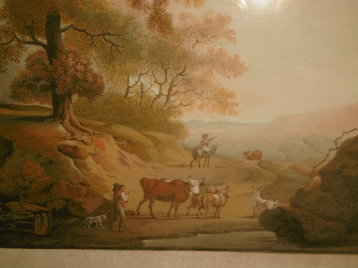 Late 18th Century Gouache-photo-4