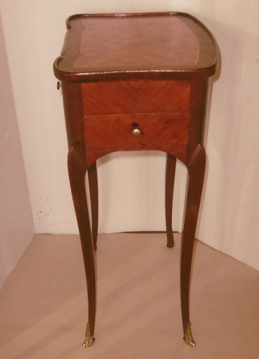 Louis XV Table With System And Writing Desk-photo-2