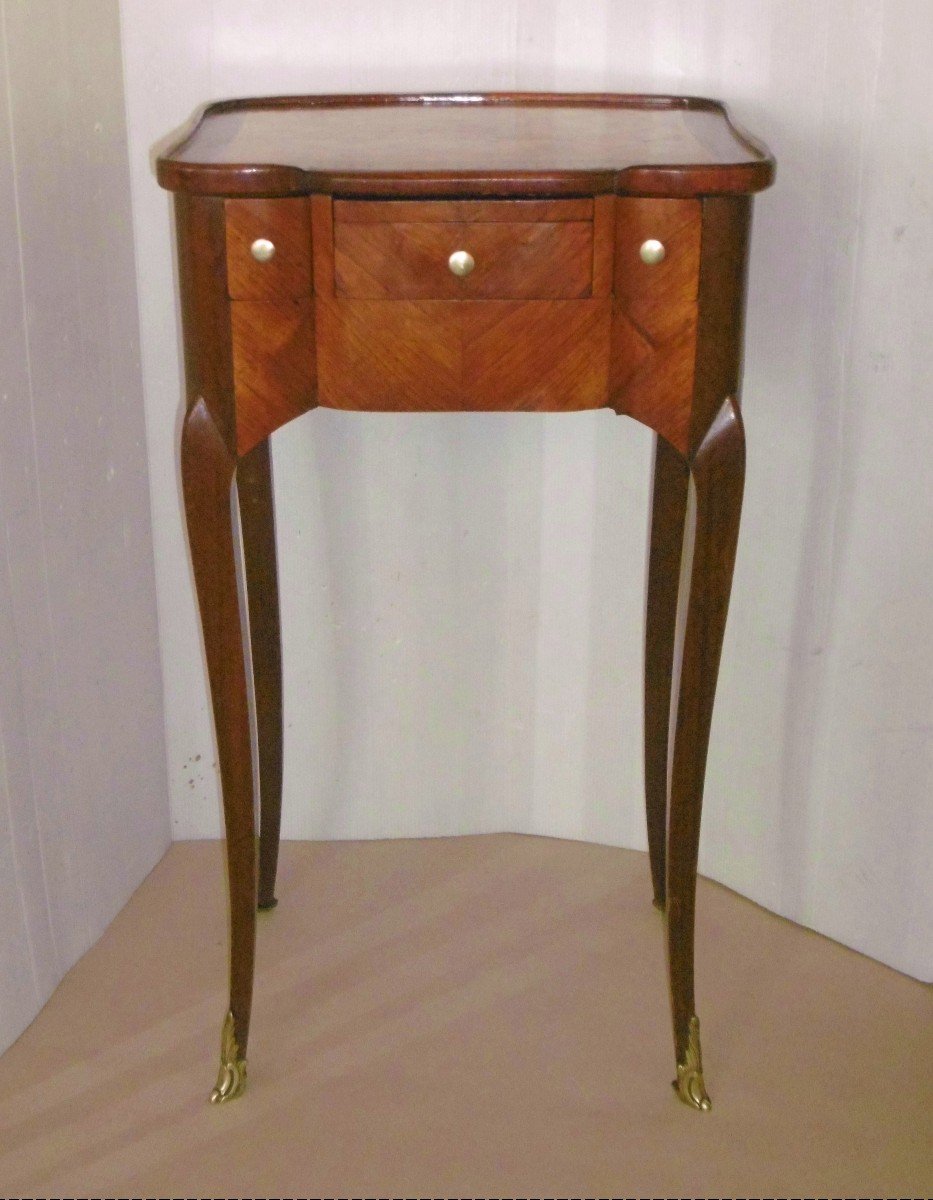 Louis XV Table With System And Writing Desk-photo-7