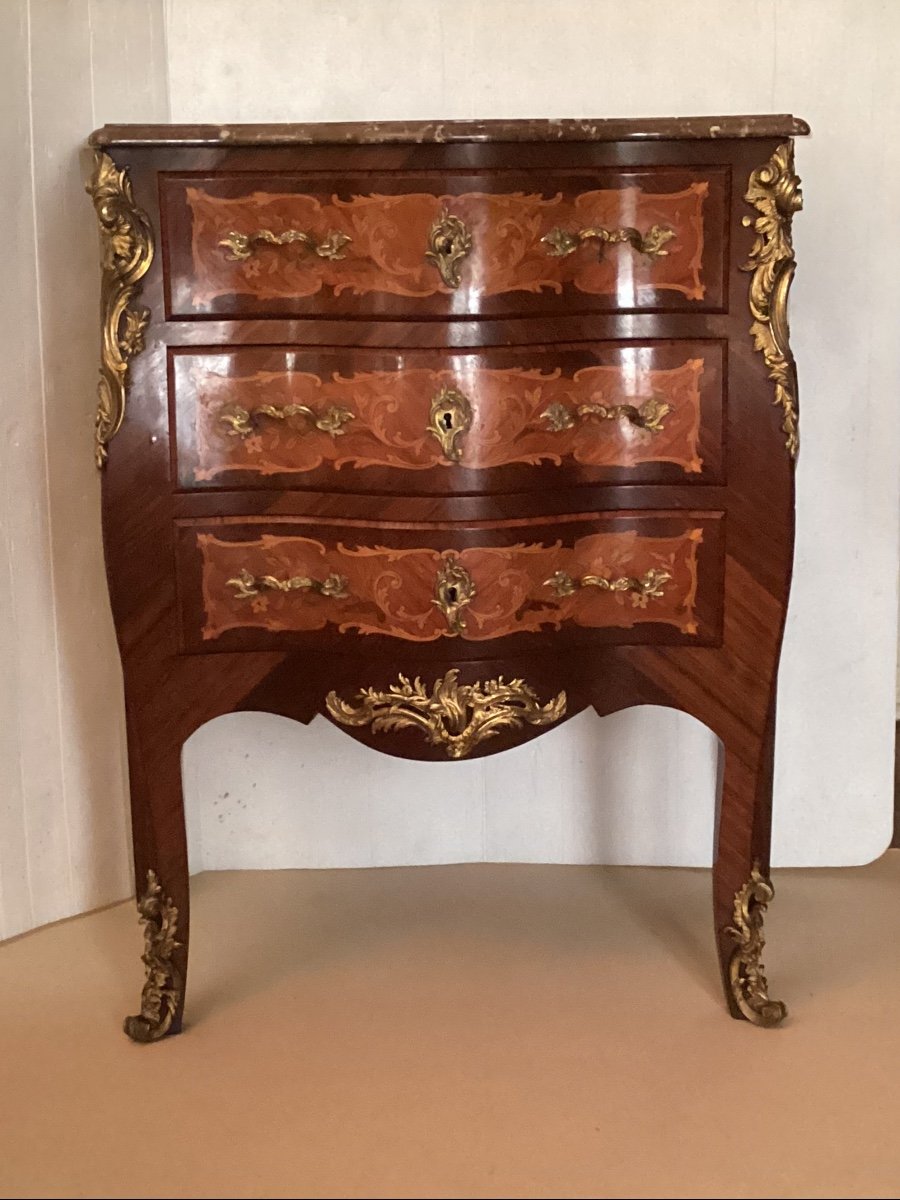 Chest Of Drawers Louis XV-photo-2