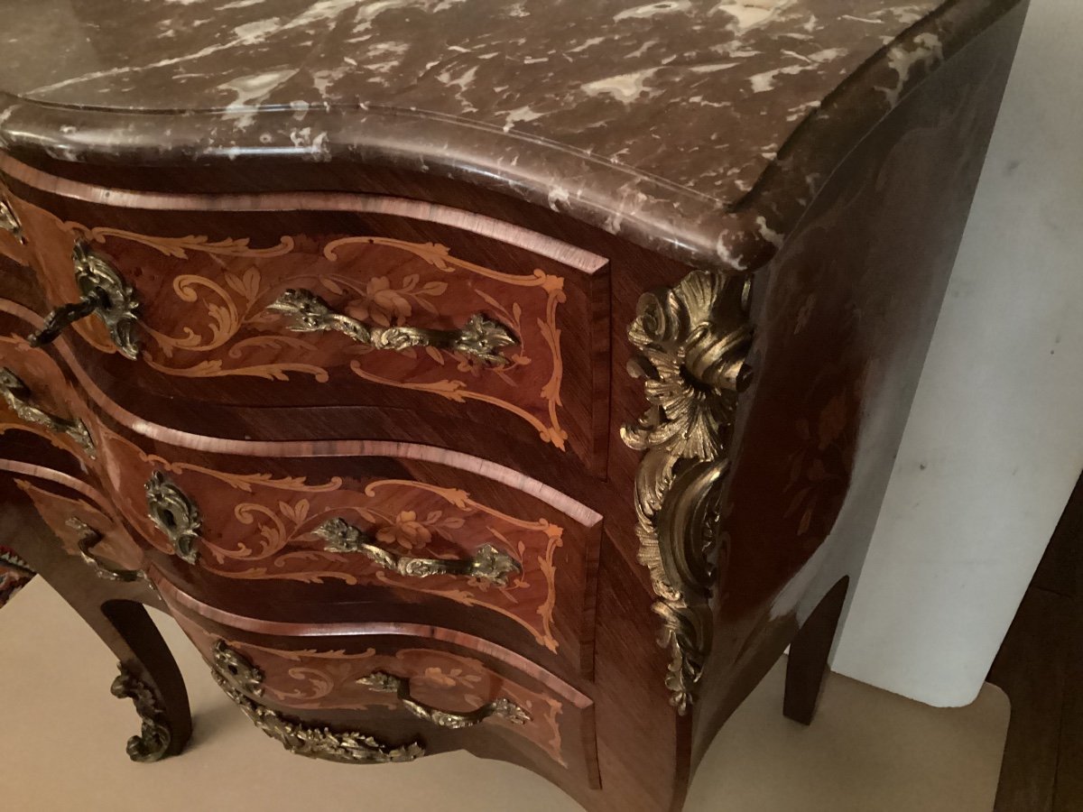 Chest Of Drawers Louis XV-photo-3