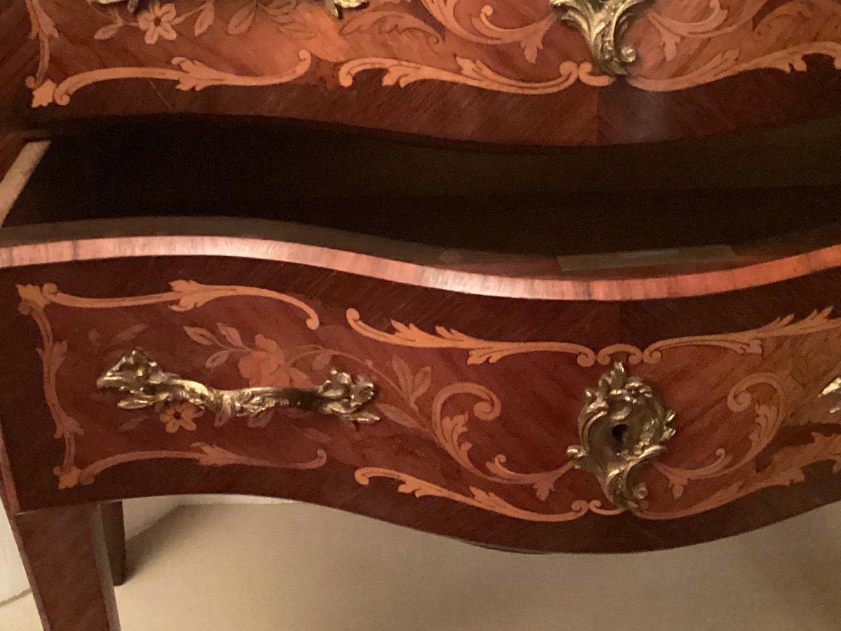 Commode Sauteuse Louis XV-photo-6