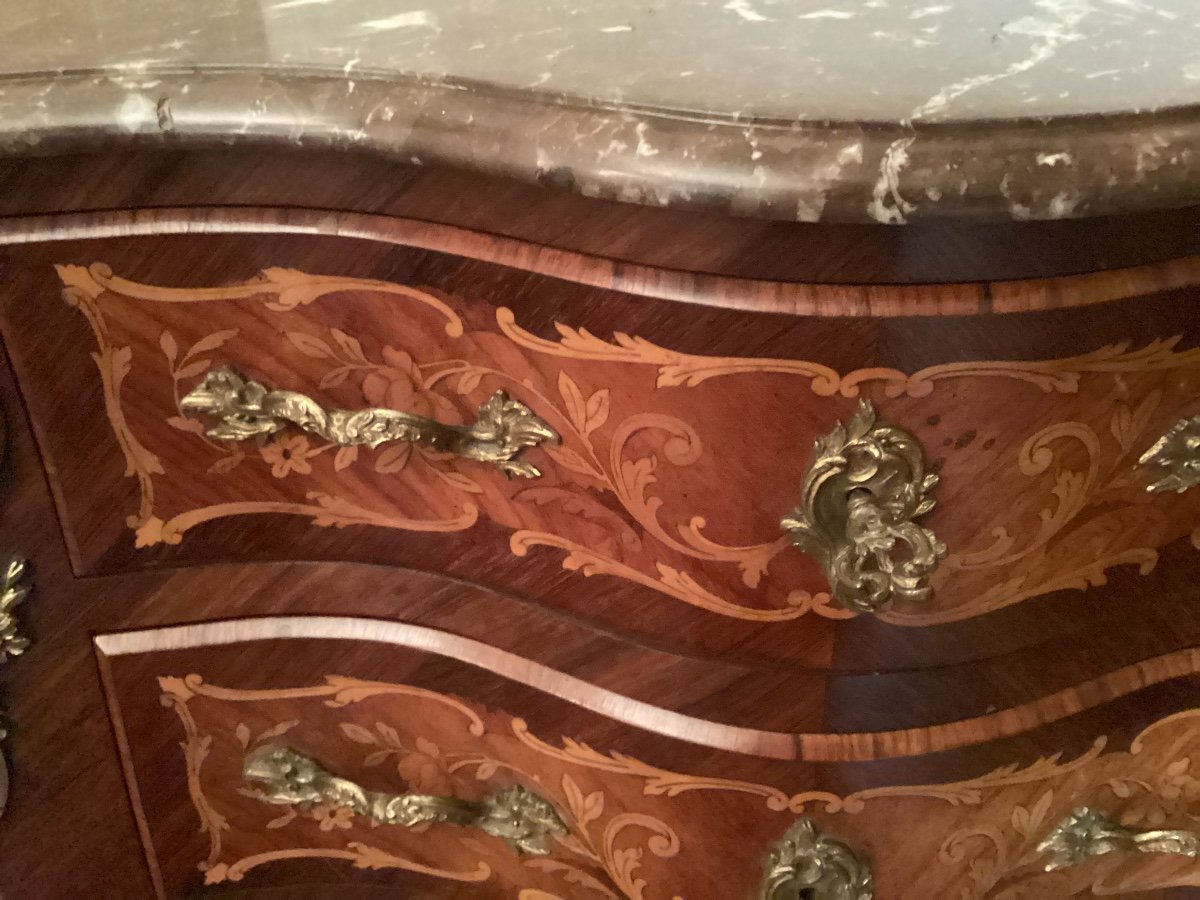 Chest Of Drawers Louis XV-photo-7
