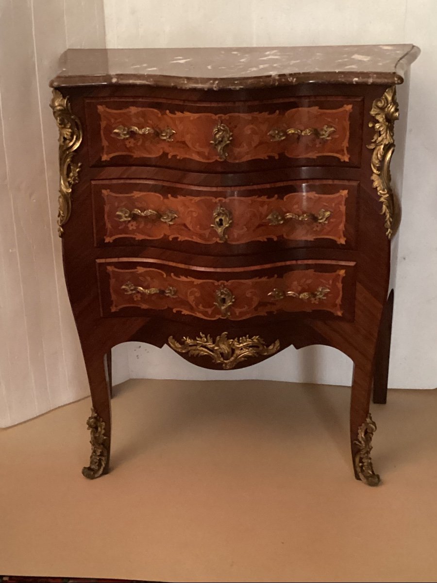 Chest Of Drawers Louis XV-photo-8