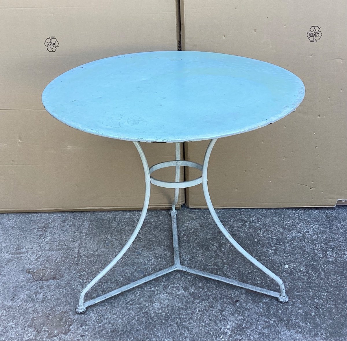 19th Garden Pedestal Table