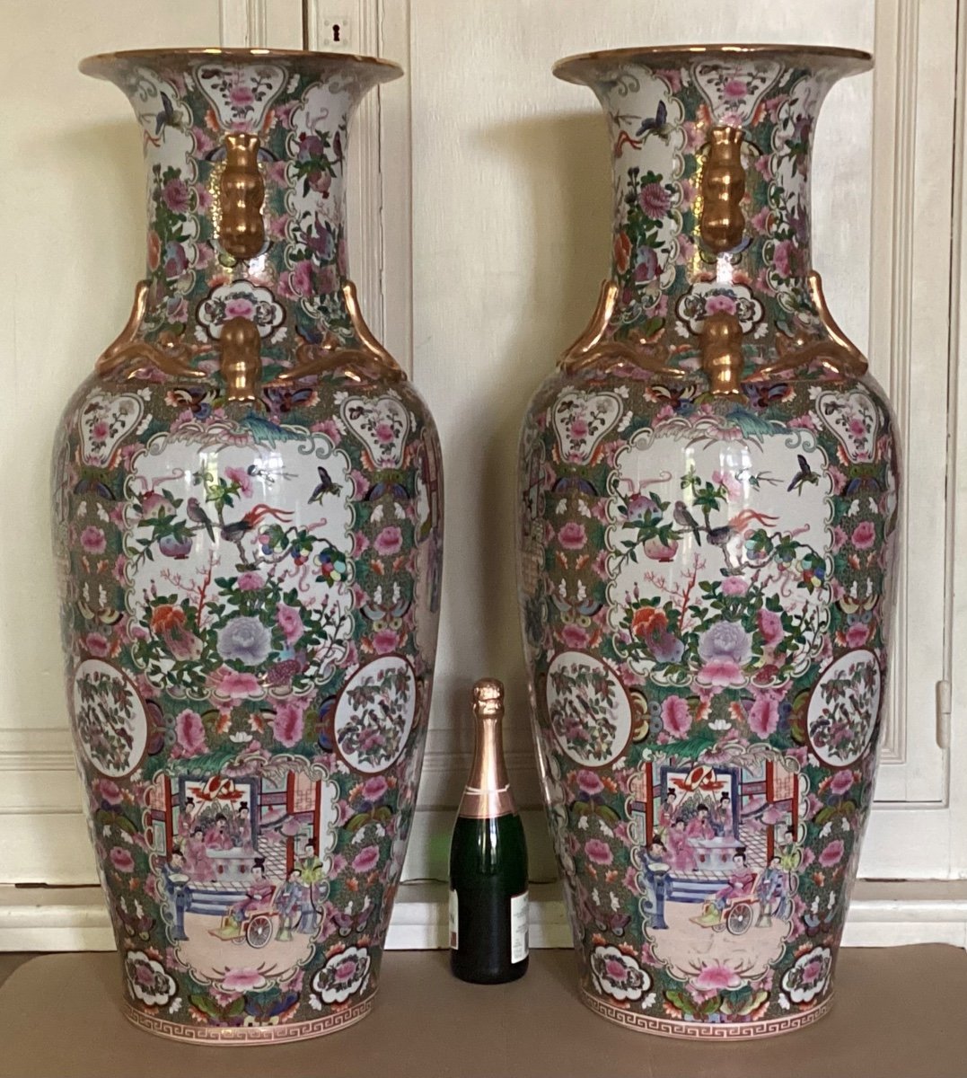 Paire De Vases Chine -photo-3