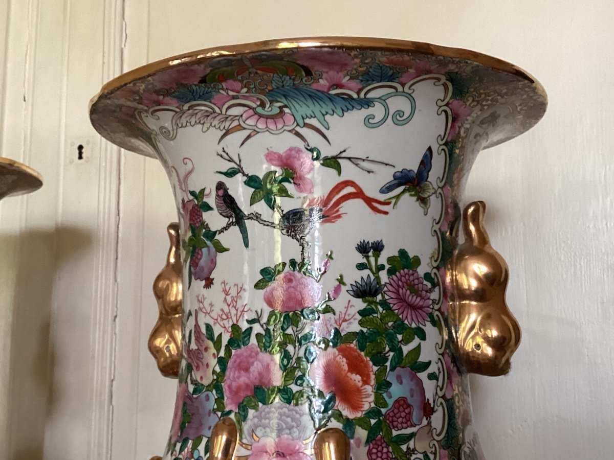 Pair Of China Vases-photo-1