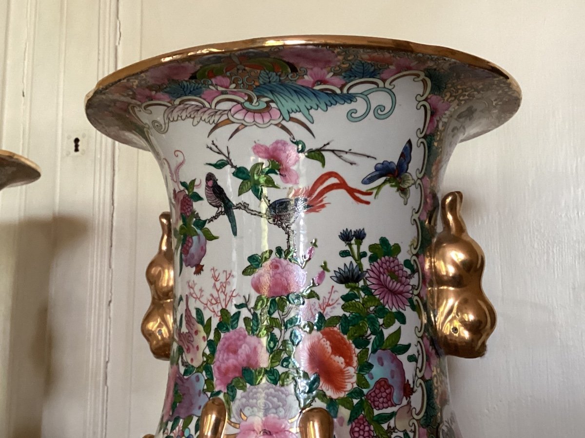 Paire De Vases Chine -photo-1