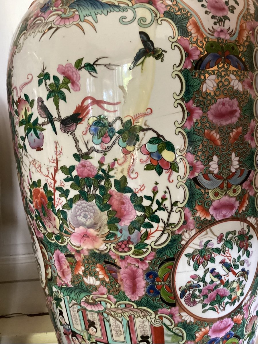 Pair Of China Vases-photo-8