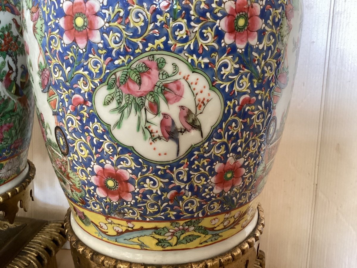 Paire De Vases Chinois -photo-5