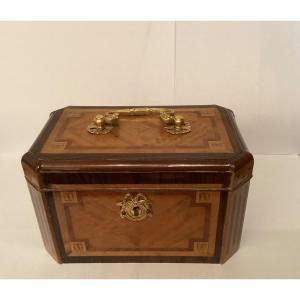 Inlaid Tea Caddy