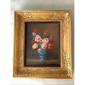 Painting "bouquet Of Flowers" Signed