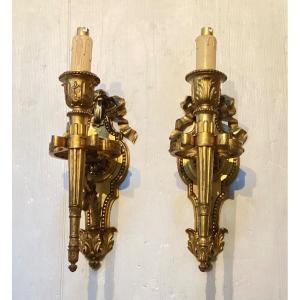 Pair Of Louis XVI Sconces