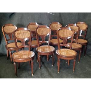 Eight Louis XVI Chairs