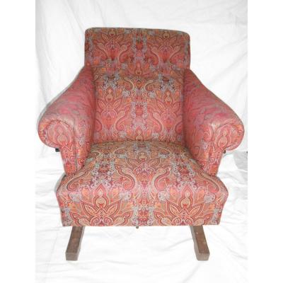 Rare Fauteuil à Manivelle 19ème