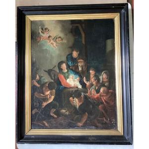 18th Century Painting “biblical Scene”