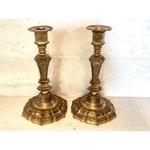 Pair Of Golden Torches 