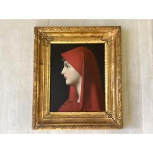 Henner huile sur toile « Fabiola »