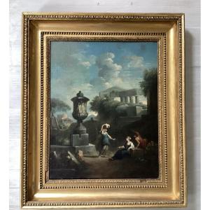 Framed 18th Century Painting