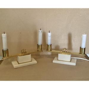 Pair Of 1940 Lamps