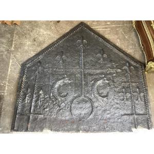 Taque de cheminée 17ème