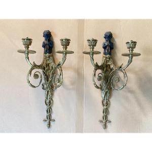 Pair Of Louis XVI Wall Sconces