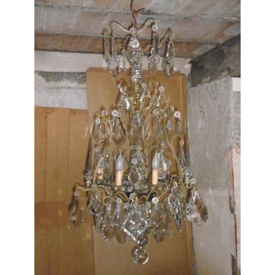 Large Crystal Chandelier