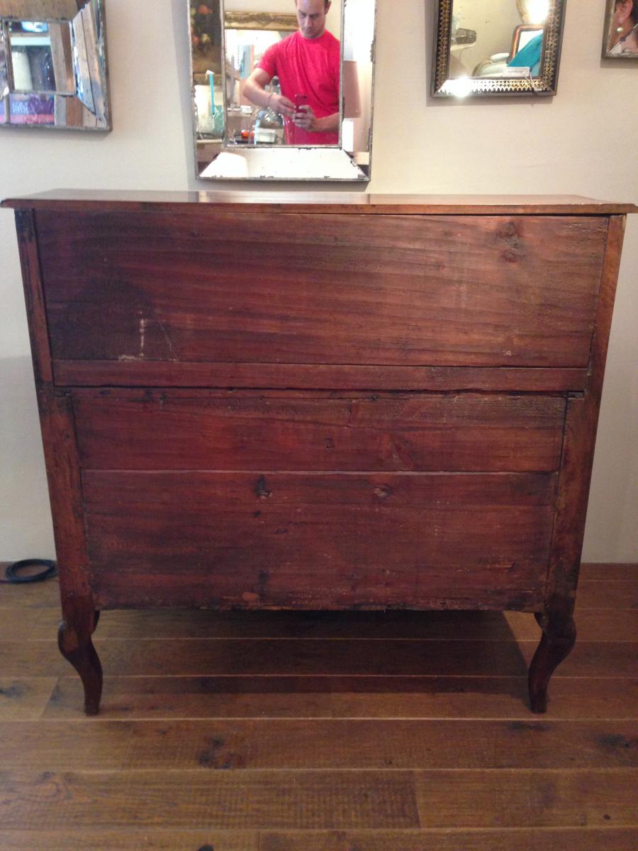 Office Dos d'Or Slope Louis XV Walnut Ass-photo-8