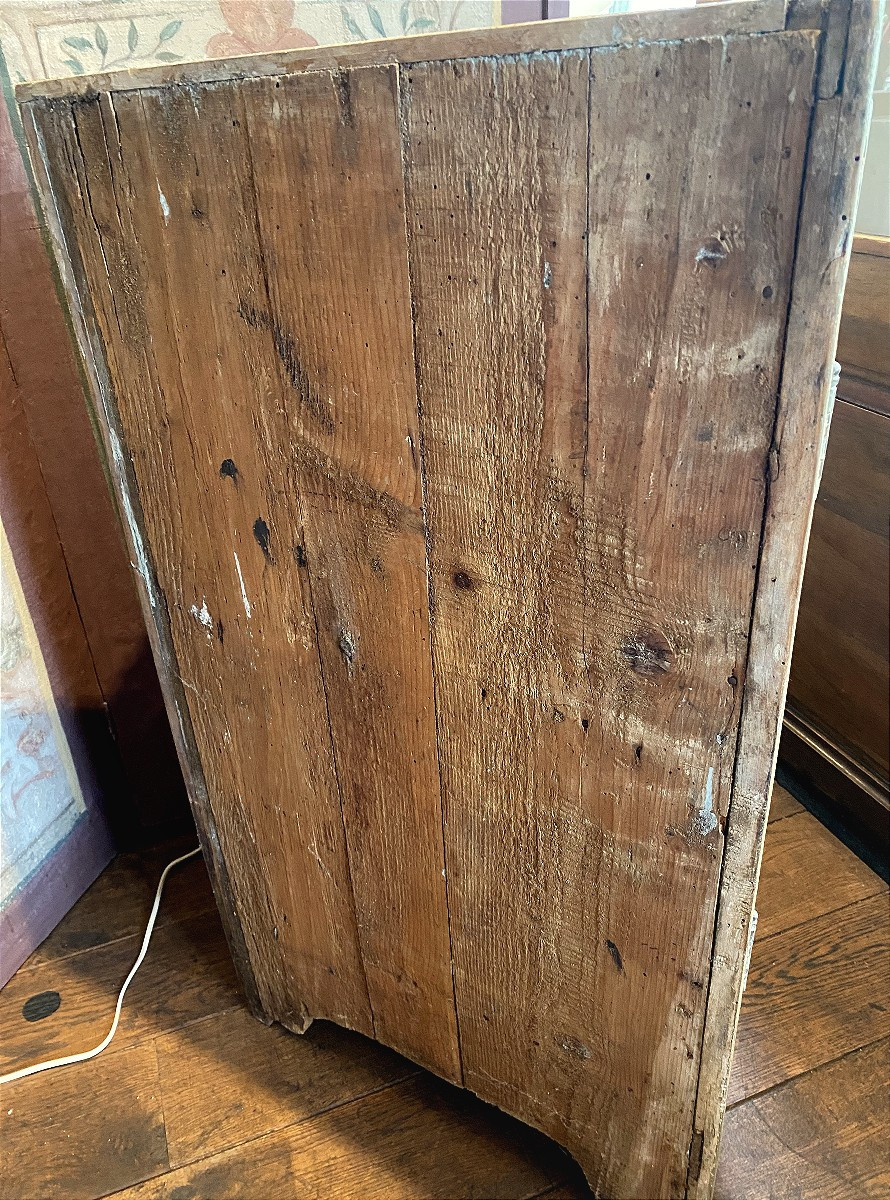 18th-century Provençal Corner Cabinet-photo-2