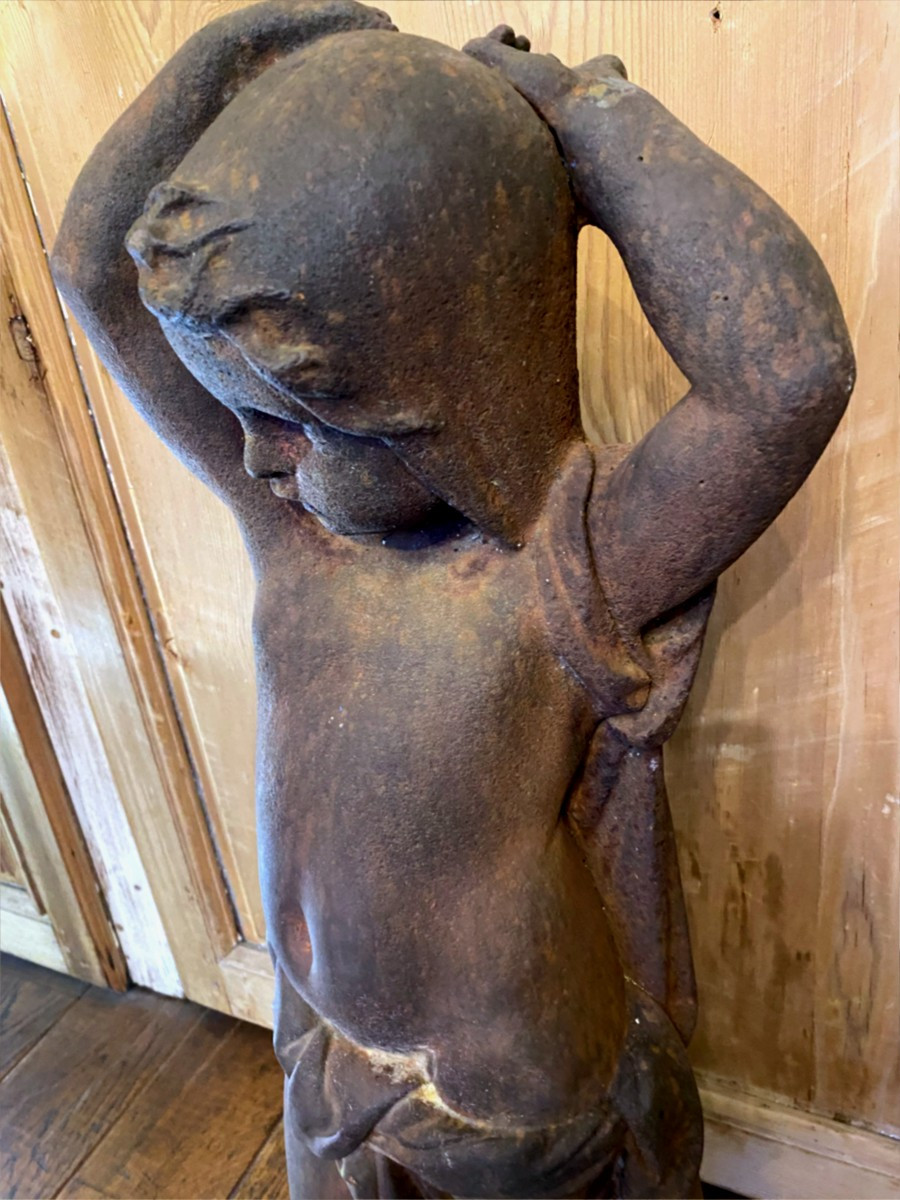 Cast Iron Garden Statue-photo-2