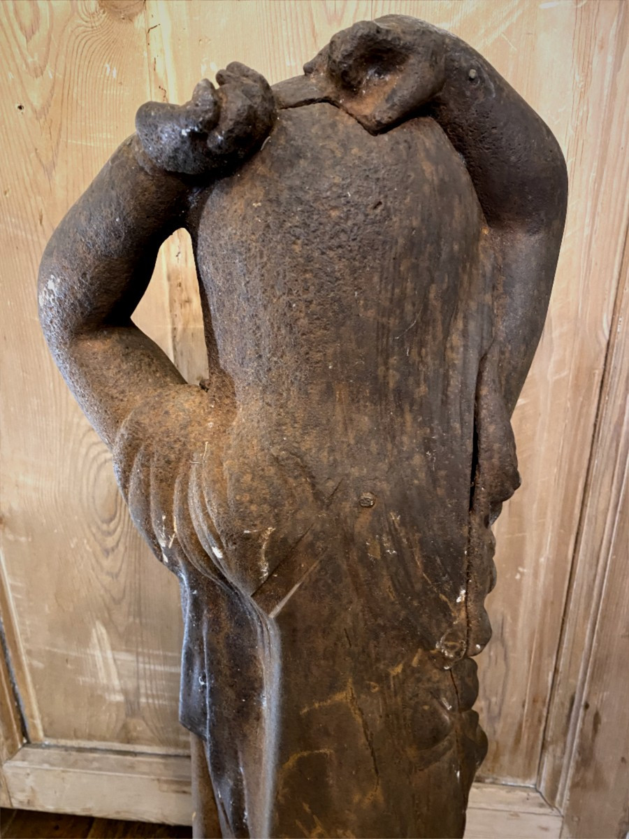 Cast Iron Garden Statue-photo-4