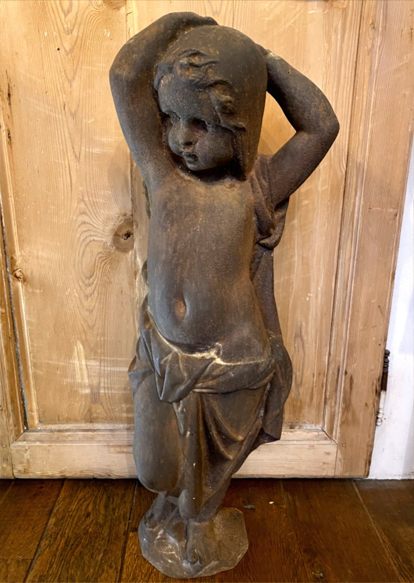 Cast Iron Garden Statue