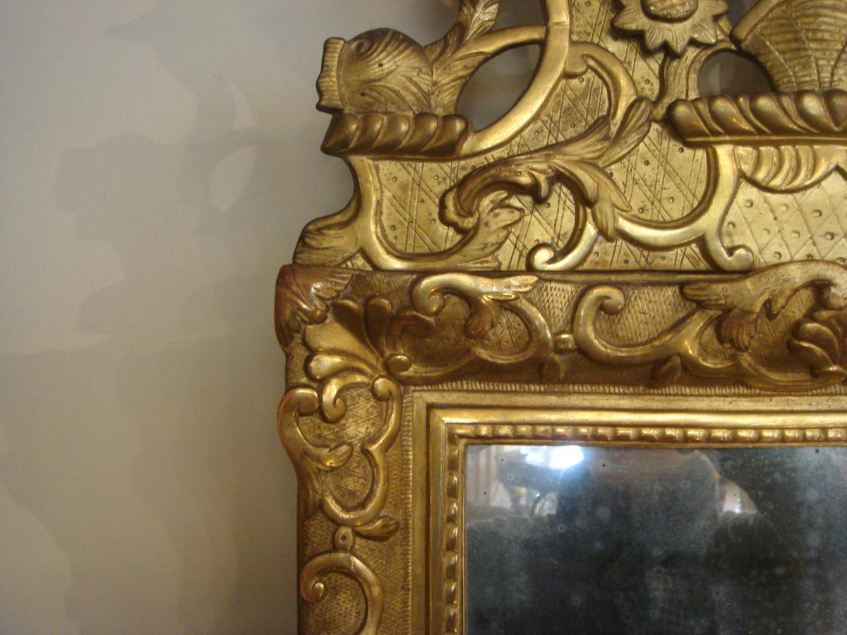 Miroir Bois Doré-photo-1