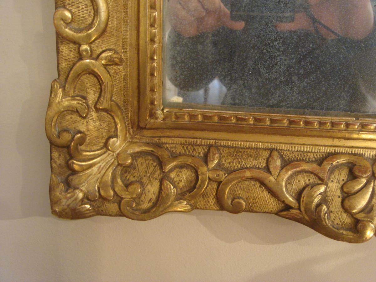 Miroir Bois Doré-photo-3