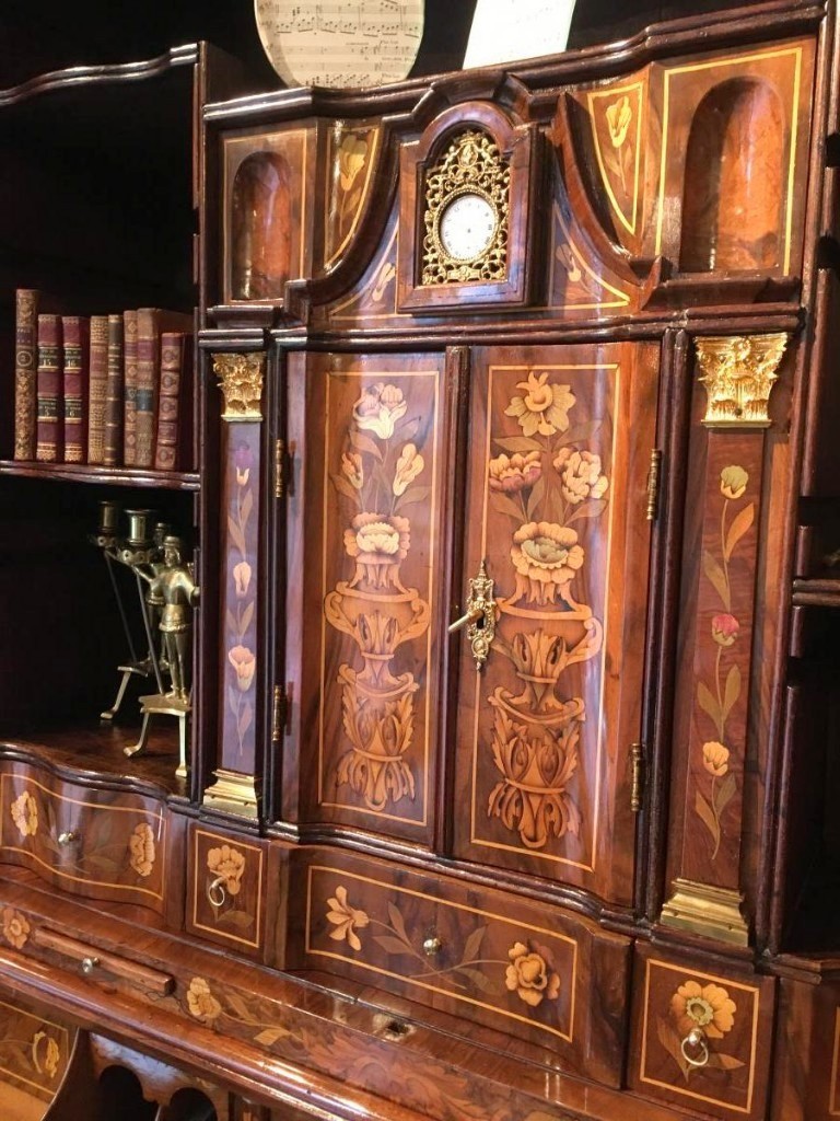 Scriban Deux Corps Commode - bureau XVIII ème Siècle-photo-2