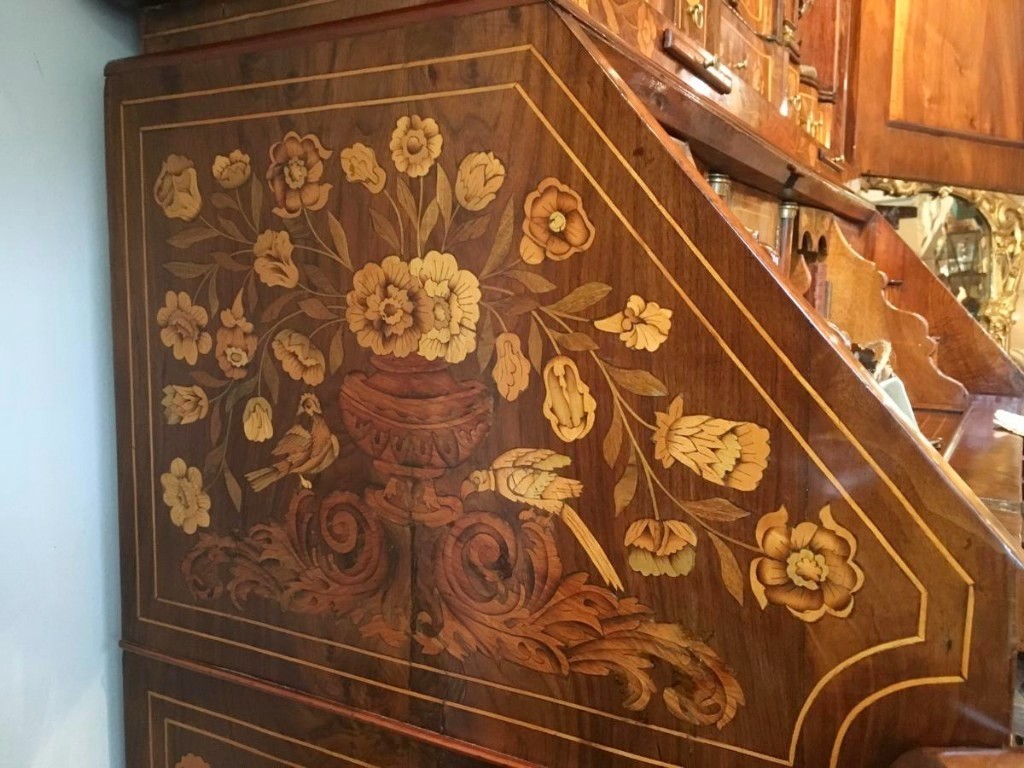 Scriban Deux Corps Commode - bureau XVIII ème Siècle-photo-7